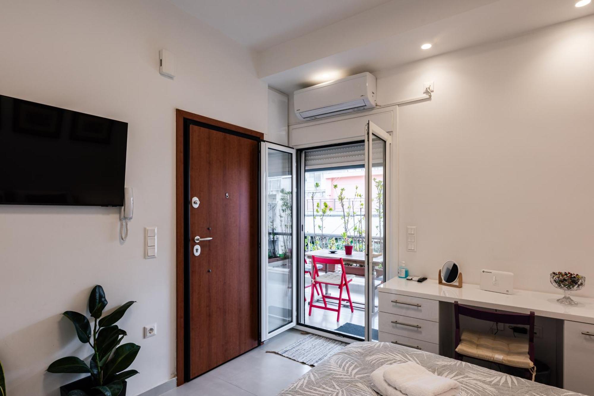 Modern Studio Apartment B Atenas Exterior foto